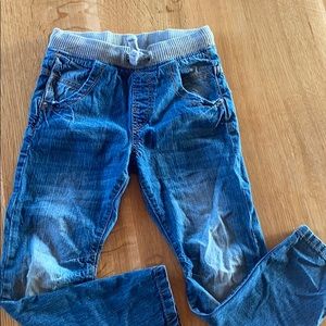Zara boys drawstring jeans